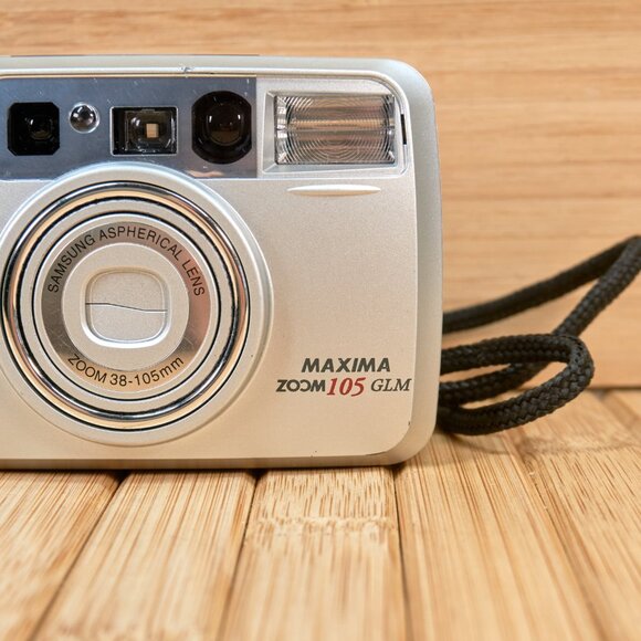SAMSUNG Maxima Zoom 105 GLM 35mm Film Point & Shoot Camera, Millenium Edition - Picture 2 of 8
